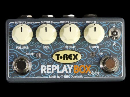 T-Rex Replay Box Stereo Delay Effect Pedal For Discount