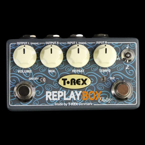 T-Rex Replay Box Stereo Delay Effect Pedal For Discount