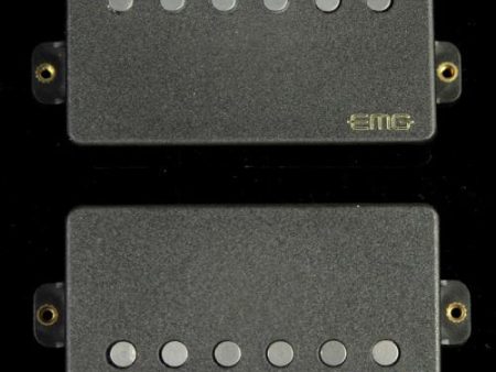 EMG 57 66 Electric Guitar Humbucker Pickups Set Black Supply