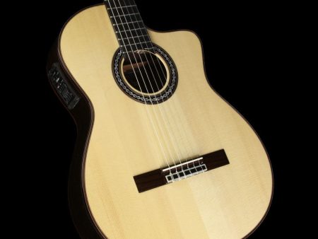 Used Cordoba GK Pro Negra Nylon String Acoustic Guitar Natural Hot on Sale