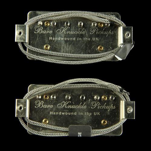 Bare Knuckle Nailbomb Open Coil Humbucker Pickup Set (Black) Online Sale